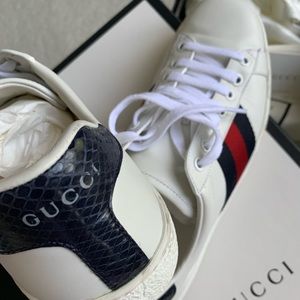 Gucci Ace sneakers women size 40, 100% Authentic